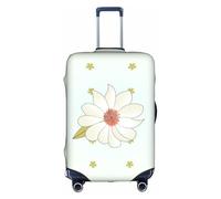 Camellia in Bloom - Fundas para maletas de moda, estampadas de personalidad adecuadas para negocios y uso al aire libre, White, M