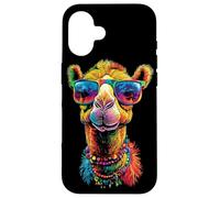 Camello con Gafas de Sol Dromedario Camello Camellos Carcasa para iPhone 16