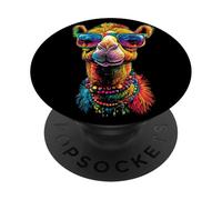 Camello con Gafas de Sol Dromedario Camello Camellos PopSockets PopGrip Adhesivo