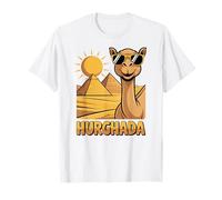 Camello de Hurghada y Amanecer pirámide, Divertido turista Egipcio Camiseta