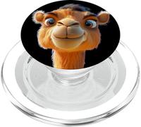Camello Dromedario Bactriano Safari por el Desierto Camello PopSockets PopGrip para MagSafe