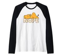 Camello Dromedario Not Today Nope Camiseta Manga Raglan