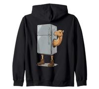 Camello Gracioso Nevera Botas Humor Absurdo Sudadera con Capucha