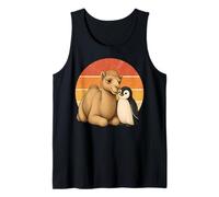 Camello Y Pingüino Mejores Amigos Amist Camiseta sin Mangas