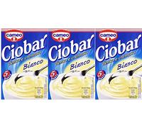 Cameo Ciobar Gusto Bianco Bebida Italiana de Chocolate Caliente Espeso Blanco (3 Paquetes de 5)