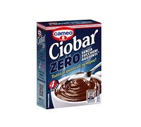 Cameo Ciobar Zero sin azúcar añadido chocolate caliente, 4 x 19 g, chocolate