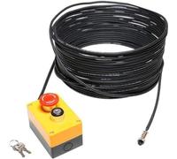 Cameo EKS 20 M - Pulsador de parada de emergencia con cerradura y 20 m de cable
