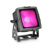 Cameo Flat Pro Flood IP65 Tri Outdoor Flood Light Black
