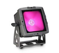 Cameo FLAT PRO FLOOD IP65 TRI - Proyector con LED COB tricolor de 60 W para uso en exteriores con carcasa negra