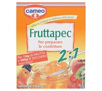 Cameo Fruttapec Gusto Equilibrato Preparado para mermelada casera 75 g (contiene 3 bolsas de 25 g)