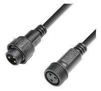 Cameo P EX 003 Cable de extensión de alimentación XLR de 3 pines (male a female) IP65 3 m, negro