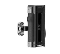 Camera Accessories, Aparejo Ligero de la Jaula de la cámara de la manija Lateral con los Tornillos duales contorneados del apretón del silicón de 1/4",for Parts(2)