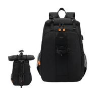 Camera Backpack - 29x15x45 Cm Polyester | Waterproof DSLR Camera Bag | Large Capacity Laptop Photography Backpack For Travel Hiking Outdoor Work And Daily Use