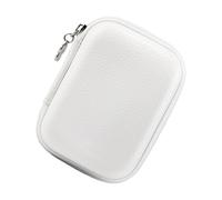 Camera Case, Waterproof Hard Shell Protective Bag, PU Leather, EVA Material, Lightweight Travel Organizer for Cameras, Data Cables, Chargers and Headphones, 3.54x4.72x1.57 inches, ,