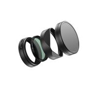 Camera Filter, Filtro CPL/GMIST con Parasol, Compatible con cámaras Fujifilm X100VI X100V X100S X100T X100F Fuji Series(Black)