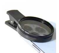 Camera Filters, Lens Circular Polarizer, 2.05in Clip On Photography Filter, Backlight Starlight Reduction, Portable Camera for Clearer Image Quality, Outdoor