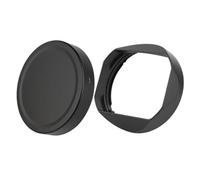 Camera Lens Hood, Parasol de Bayoneta Cuadrada de Metal, Compatible con Fujifilm XF56mm F1.2 R WR, Compatible con Fuji XF 56MM F1.2 Mark II con Tapa,for Parts