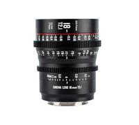 Camera Lens, Lente de Cine T2.1 de 12/18/25/35/50/75/100 mm for Sistema de cámara de Cine con Marco Super 35(18mm T2.1,PL-Mount)