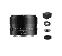 Camera Lens, Lente de Gran Apertura AF de Enfoque automático de Marco Completo F2 de 40mm, Compatible con cámara Leica Sigma Lumix Panasonic L Mount S9 S5 S5II(Black,Lens)