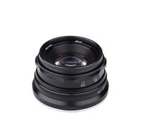 Camera Lens, Objetivo Fijo APS-C de 35 mm f/1.6 V, Compatible con Sony E A6600 6500 Fuji XF Canon EOS-M M50 Panasonic/Olympus Micro 4/3(Black,XF)