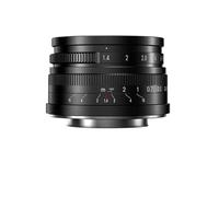 Camera Lens, Objetivo for cámara sin Espejo APS-C 35 mm f/1.4 con Enfoque Manual y Gran Apertura for fotografía de humanidades con EXZR M43,in Parts(Black,Macro 4/3)