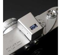 Camera Light Meter, OLED Light Meter, Aluminum Alloy Material, with Cold Shoe Mount, 30° Reflective Metering, Real-Time Metering and One-Button Metering, Compatible with Various Cameras