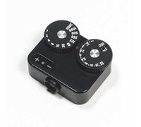 Camera Light Meter, Photographic Light Meters, Adjustable Boot Seat Position Design, 30° Average Exposure Metering, with Leather Case, for Vintage Cameras Photography(Black)