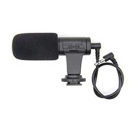 Camera Microphone External Stereo Interview Microphone for Reporter Mobile Phone Camera Video Voice Recording Mic