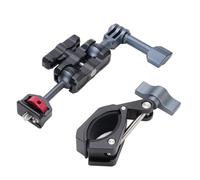 Camera Monte Clamp Super Clamp Mount para Action 5 Pro, 4, 3, para X4, Montaje en Manillar de Bicicleta Ajustable de ángulo Múltiple Montaje