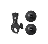 Camera Mount， Abrazadera for Casco de Manillar Super Moto, Montaje en Paquete de Motocicleta, Compatible con Insta 360 X4 X3 One X2 Ace Pro 2