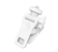 Camera Mount Clamp - Anti Slip Monitor Holder, LED Lamp and Attachment with 1/4 Screw Connector Adjustable Stand, Device Support Accessory, Ideal for Tablets Computers Tripods Workstations