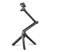 Camera Mount， Empuñadura for trípode Z, Compatible con GoPro Hero 12 11/ Insta360/ dji Osmo Action 4/3 Pocket 3/Smartphone