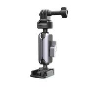 Camera Mount， Soporte de Barbilla de Montaje Adhesivo for Casco de Bicicleta de Motor, Compatible con dji Pocket 3 Osmo Action 4/3 Gopro Hero 12/11/10/9