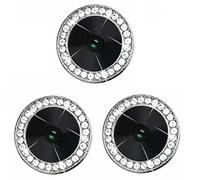 Camera Protectors Compatible with iPhone 13 Pro 13 Pro MAX A Set of 3 Silver Glass