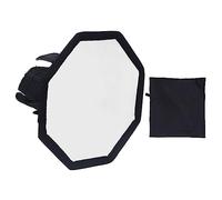 Camera Softbox Nylon Octagonal 20 Cm Flash Plegable -Diffusor -Soft Box para Exposición Uniforme e Iluminación Suave para Entusiastas de la Fotografía