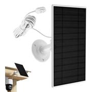 Camera Solar Panel Fast Charging Charger Waterproof | 10W Outdoor Camera Charging Panel for Electronic Motor RV Battery Outdoor Fishing Picnic Travel Balcony Garden