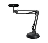 Camera Stand, Telescoping Boom Arm, 40cm Adjustable Holder with Clamp, Aluminum Alloy Material, Desktop Mount Accessories with Rotating Design, Phone Gear for Traveling Business Trip Home Work