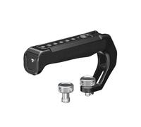 Camera Top Handle, Empuñadura Superior con Orificio de localización 3/8, micrófono de Monitor con Montaje en Zapata fría, Compatible con Nikon, Canon, Sony, DSLR, Cage Rig(Silicone Handle)
