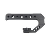 Camera Top Handle, Soporte Universal for cámara DSLR, Mango Superior, 3 Adaptador de Zapata fría, Montaje for Monitor, micrófono con luz LED(Kit a)