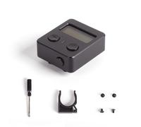 Camera-Top Light Meter, External Metal Camera Light Meter, One-Click Real-Time Metering, Extremely Long Standby Time, 30° Average Metering, for Camera Photography(Black)