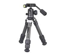 Camera Tripod, Mini trípode de sobremesa Compacto de Fibra de Carbono de 10 Capas con Capacidad de 10 kg for vídeo Digital DSLR DV(Standard)