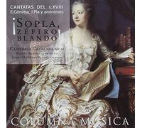 Camerata Catalana XV - ¡Sopla, Zefiro Blando!: Cantatas Del Siglo Xviii ; Rodrigo, Domenech, Camerata Catalana XVIII
