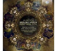 MUSIC FOR VIOLIN and VIOLA [CD de audio] Davide Alogna, José Adolfo Alejo, Camerata de Coahuila, Ramon Shade and Max Bruch, Man
