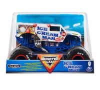 Cami n monstruo oficial de Monster Jam Ice Cream Man, veh culo de fundici n a escala 1:24
