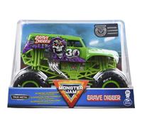 Cami n monstruo oficial Grave Digger de Monster Jam, veh culo de fundici n a escala 1:24