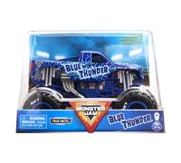 Cami n monstruo oficial Monster Jam Blue Thunder de colecci n en fundici n a presi n V