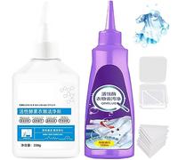 Camic Active Enzyme Clothing Stain Remover, Active Enzymes for Clothes Cleaning, Stubborn Stains Cleaner, Clothes Oil Stain Remover for Stubborn Stains (2PCS Mix)