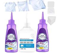 Camic Active Enzyme Clothing Stain Remover, Active Enzymes for Clothes Cleaning, Stubborn Stains Cleaner, Clothes Oil Stain Remover for Stubborn Stains (3PCS Mix)