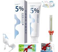 Camic Bisindole Toothpaste - Consentbil Repair Toothpaste, Protect Gums and Repair Damaged Teeth, Toothpaste Brightening & Stain Removing, Fresh Breath (1PC)