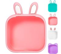 Camic Doodle Dash Printer, Print Pod, Notebuddy Mini Portable Printer, Note Buddy Mini Printer, Inkless Sticker Printer, Mini Pocket Printer for DIY Scrapbook (Red Rabbit Silicone Case)